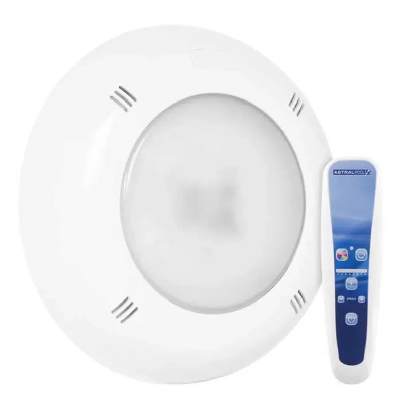Astralpool 75825 Essential Rgb Rc110 + Remote Controller Flat Projector White One Size unisex