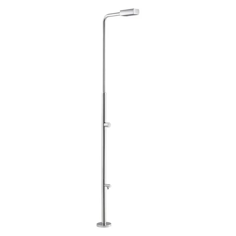 Astralpool Angel Shower With Foot Bath Tap Inox One Size unisex