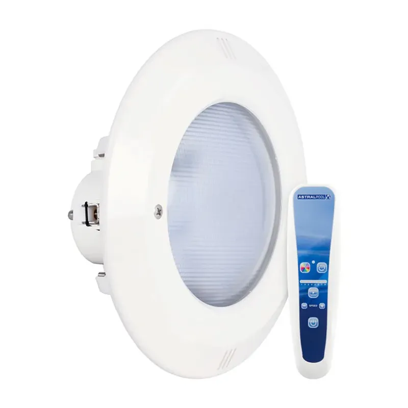 Astralpool Lumiplus Essential Par56 Led Rgb 1100 Lumen + Rc 1100 Projector 22w White One Size unisex