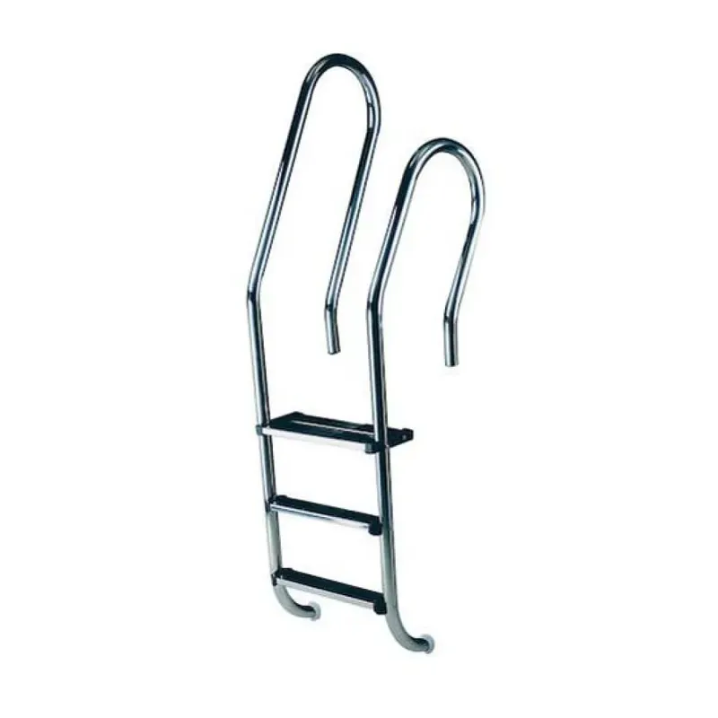 Astralpool Mixta Aisi316 Pool Ladder + 1 Double Safety Step 3 Steps Inox One Size unisex