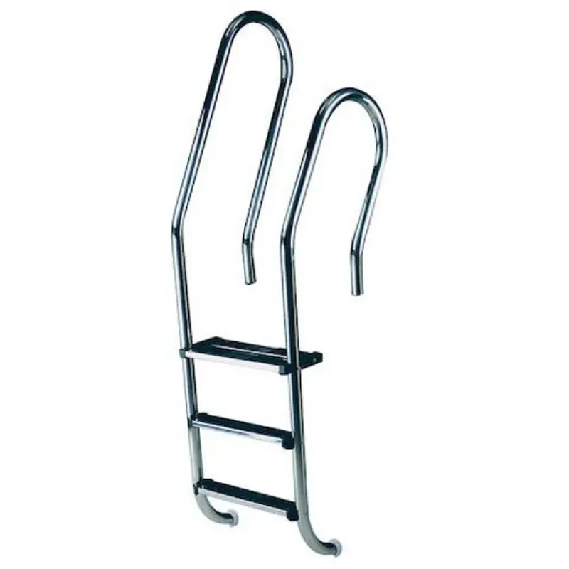 Astralpool Mixta Aisi316 Pool Ladder + 1 Double Safety Step 4 Steps Inox One Size unisex