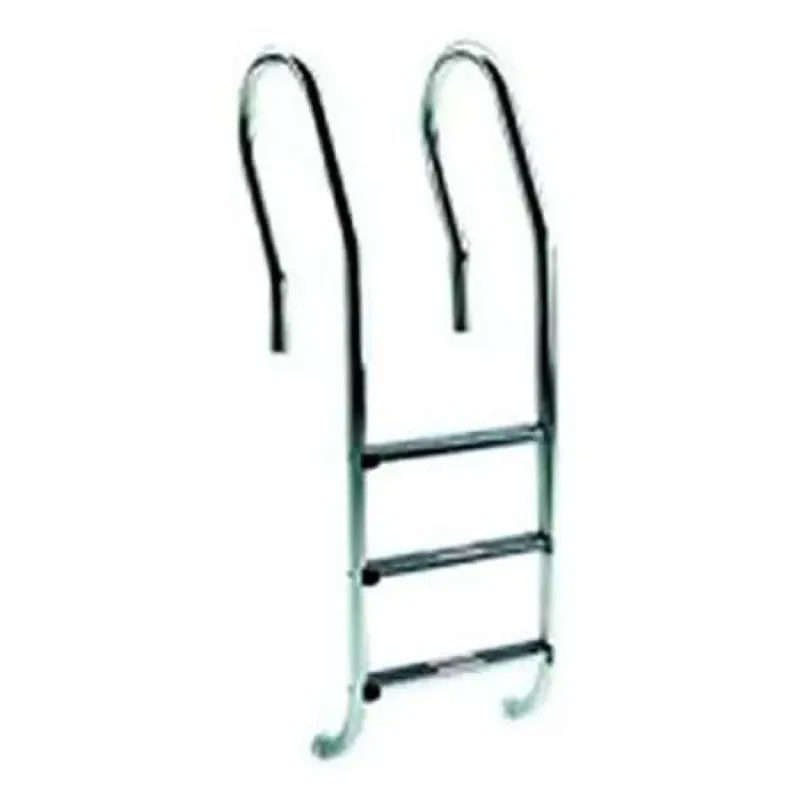 Astralpool Mixto Aisi304 Pool Ladder 3 Steps Inox / Black One Size unisex