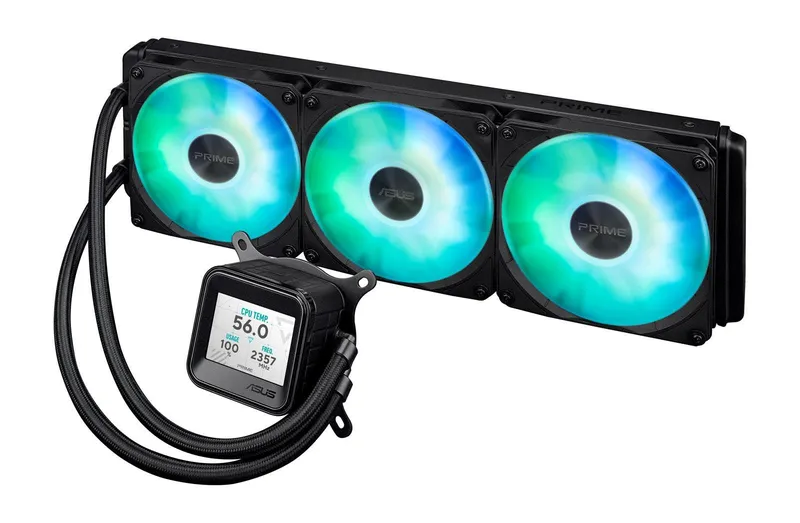 Asus Prime LC 360 Argb LCD 300W Tdp Aio Liquid CPU Cooler Black - 90RC00Z1-B0EAY0