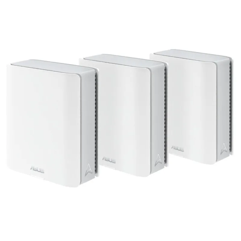 Asus Tri-Band ZenWiFi BT10 Home WiFi 7 BE18000, Pack of 3 Flexible Naming & AiProtection Pro