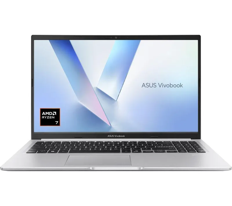 Asus Vivobook 15 15.6" Laptop - Amd Ryzen™ 7, 512 GB SSD, Silver, Silver/Grey
