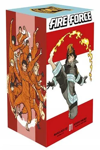 Atsushi Ohkubo Fire Force Manga Box Set 1 (Vol. 1-6)