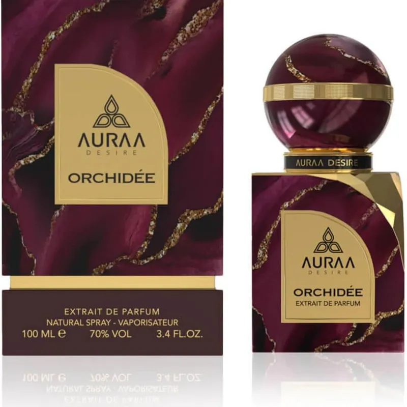 Auraa Desire Orchidee Extrait de Parfum 100ml Unisex in Clear Clear 100ml