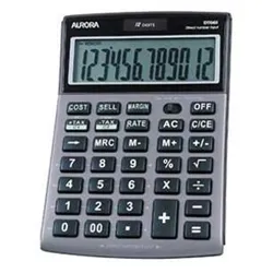 Aurora DT661 Semi-Desktop Multifunction Calculator 12