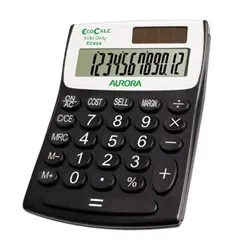 Aurora EcoCalc Calculator Desktop Recycled Solar