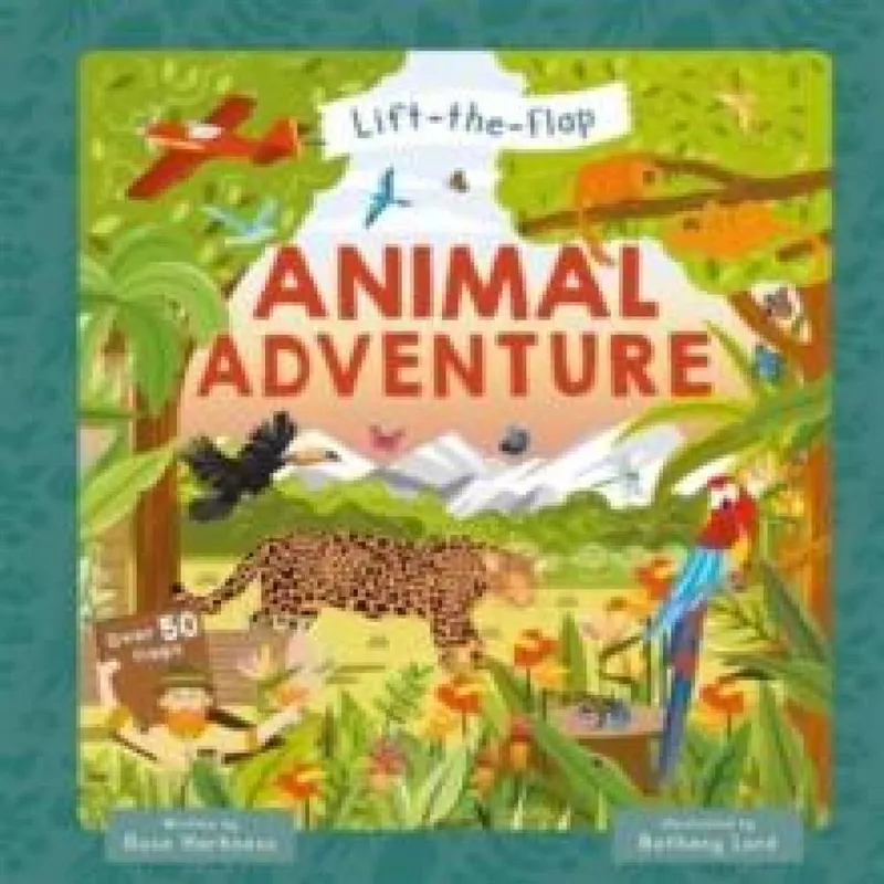 Autumn Publishing Animal Adventure Hardback Book Multicolor
