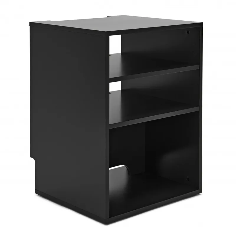 Avcom Hi-Fi Cabinet 3 Shelf Black