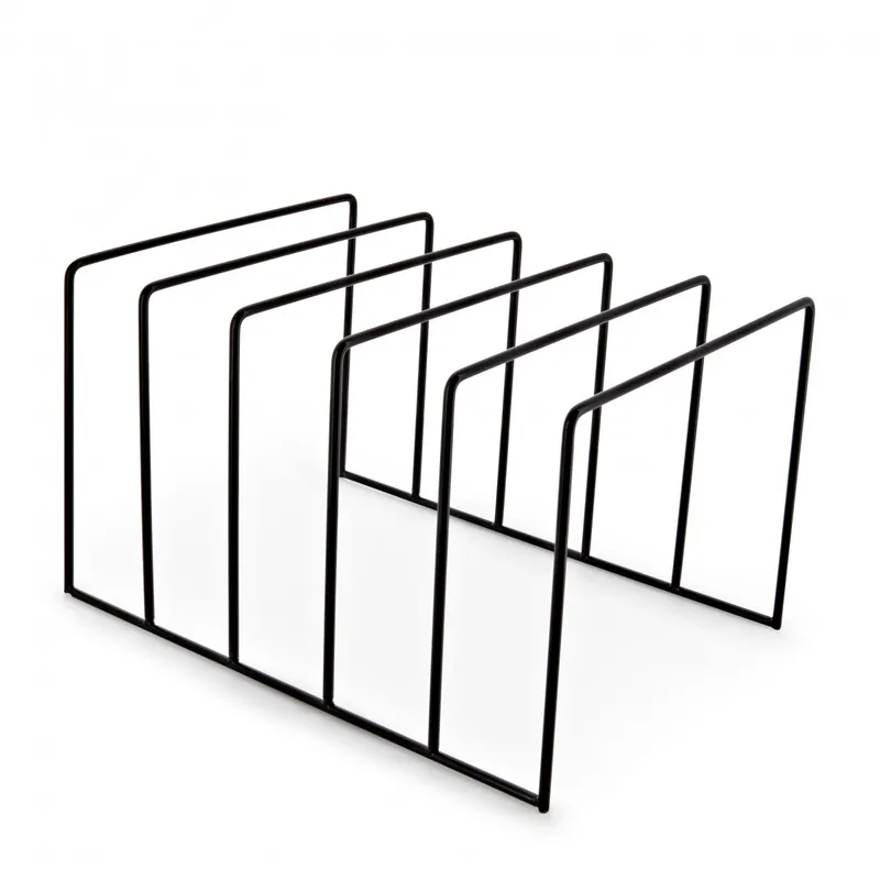 Avcom Record Storage Rack Black Square