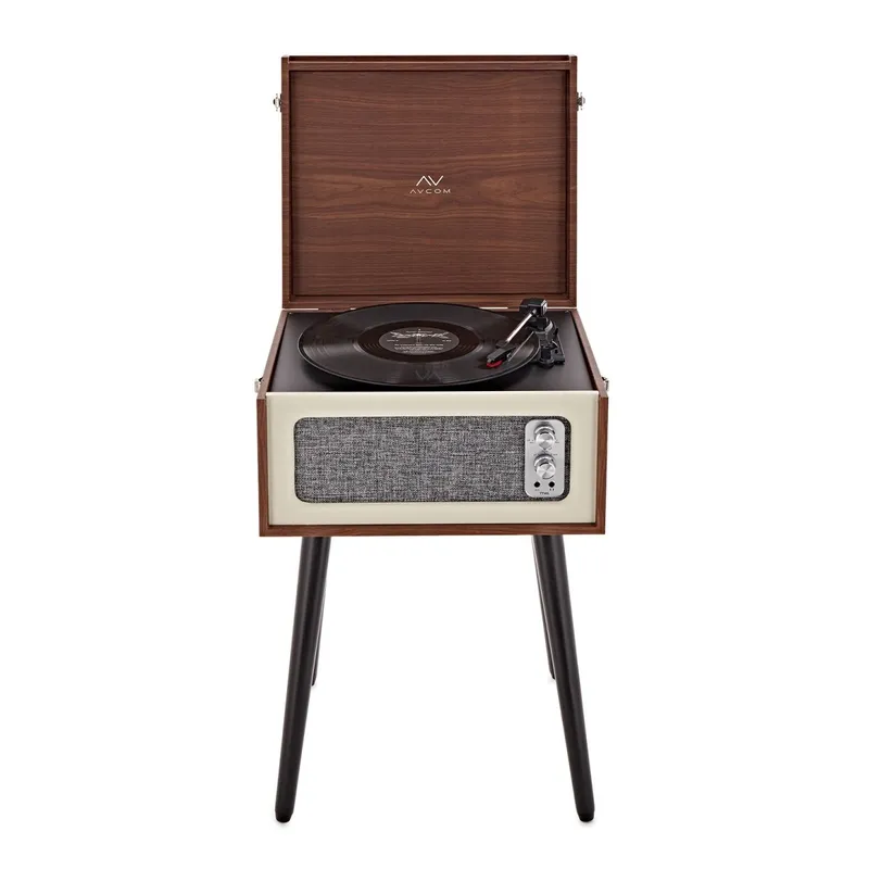 Avcom Standing Turntable with Bluetooth Walnut
