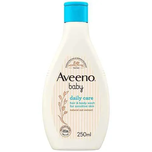 Aveeno Baby Daily Care and Body Wash for Sensitive Skin 250ml