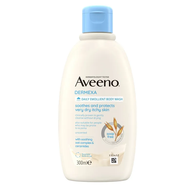Aveeno Dermexa Daily Emollient Body Wash 300ml