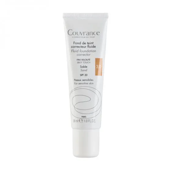 Avène Couvrance Fluid corrective foundation sand