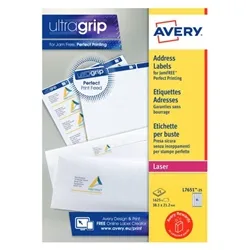 Avery White Mini Laser Labels 38.1 x 21.2mm (1625 Pack) L7651-25