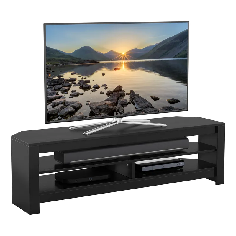 Avf Calibre 1.4m TV Stand, For TVs Up To 65" in Black Black