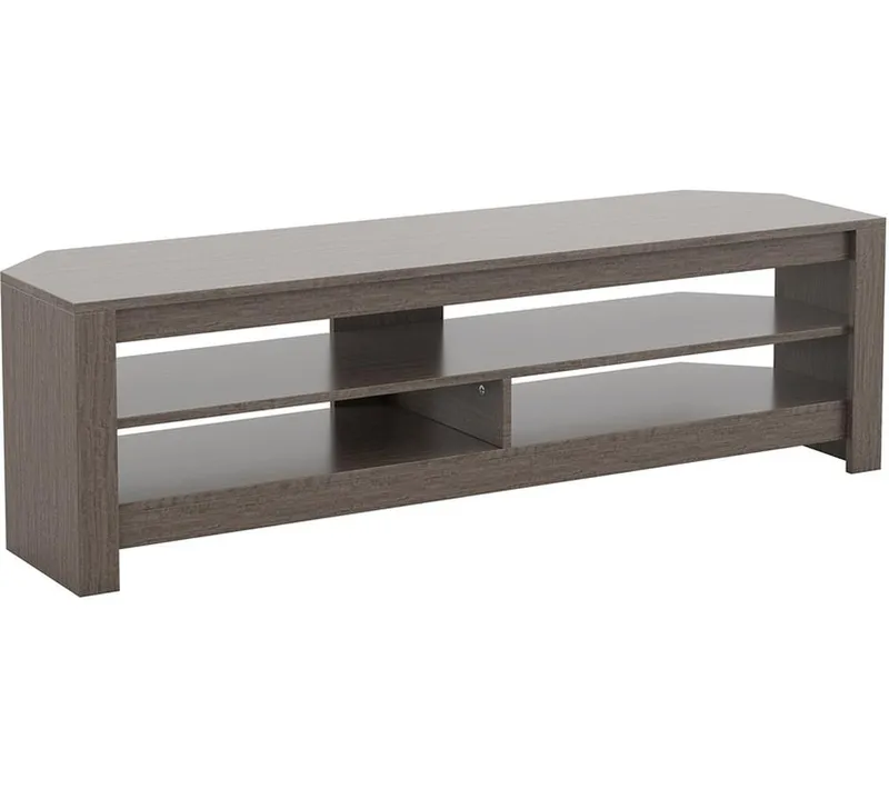 Avf Calibre CA140GRE 1400 mm TV Stand  Grey Oak, Silver/Grey