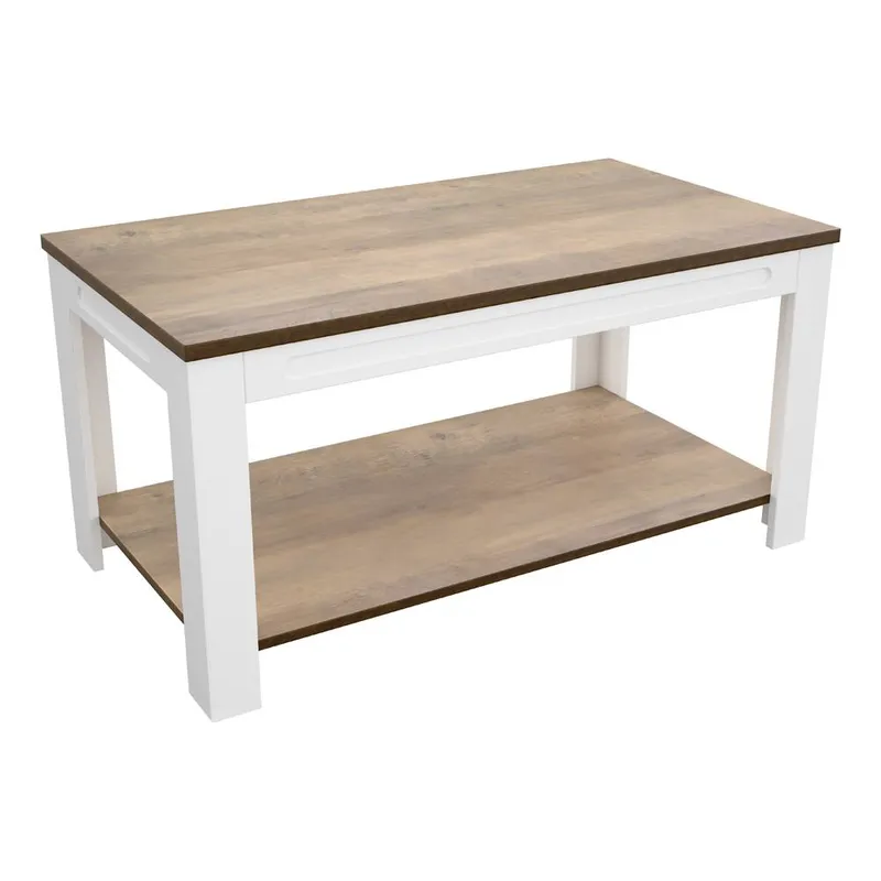 Avf Whitesands FT90WSSW Coffee Table - Wood & White