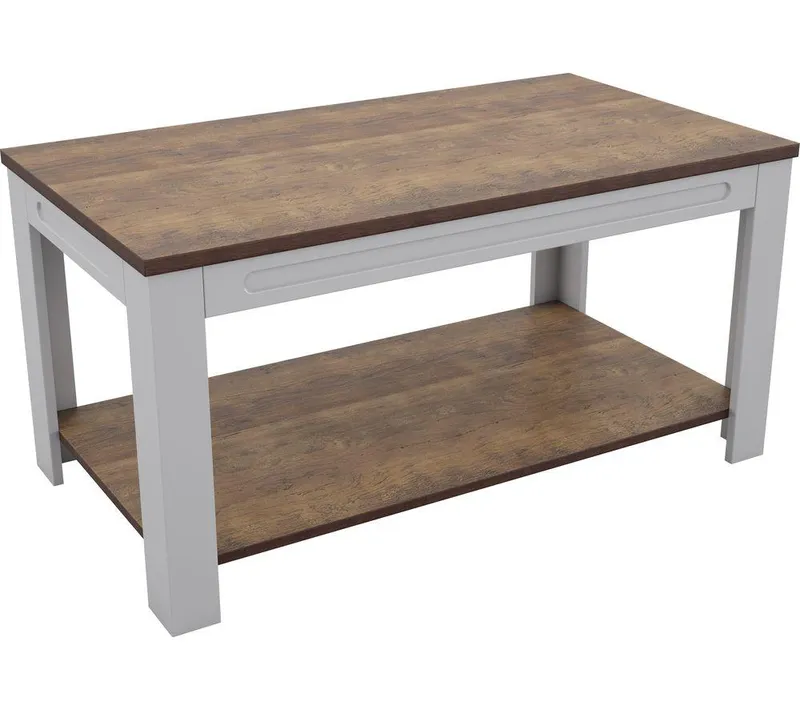 Avf Whitesands 90cm x 50cm Coffee Table in Grey Size: 1 Pack Grey 1 Pack