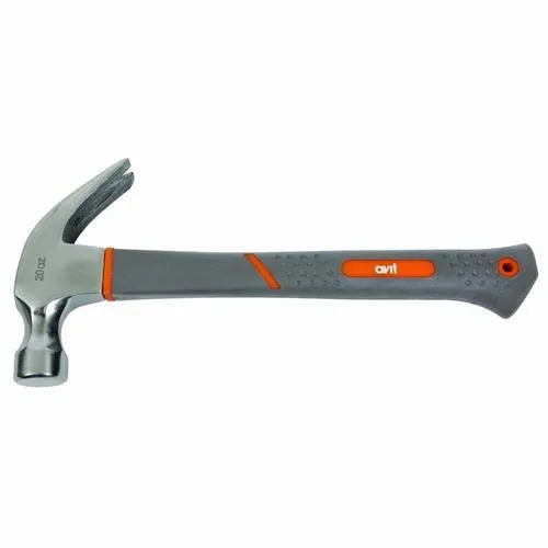 Avit Non-Slip Shock Absorbing Fibreglass 16oz Claw Hammer