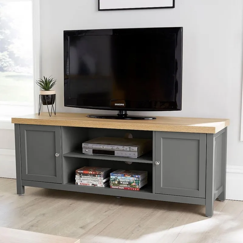 Avon 130cm Wide TV Stand - Graphite