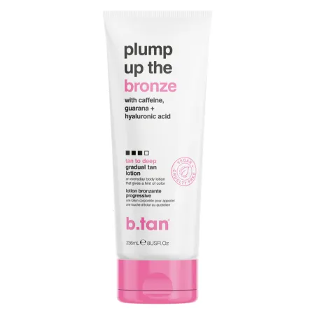 b.tan Plump Up The Bronze Gradual Tan Lotion - 236ml
