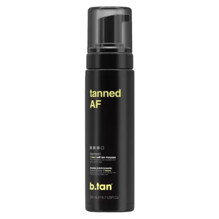 b.tan Tanned AF 1 Hour Self Tan Mousse - 200ml