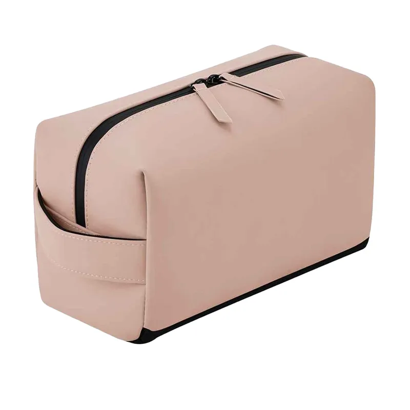 Bagbase Matte PU Toiletry Bag in Nude Pink - Nude Pink