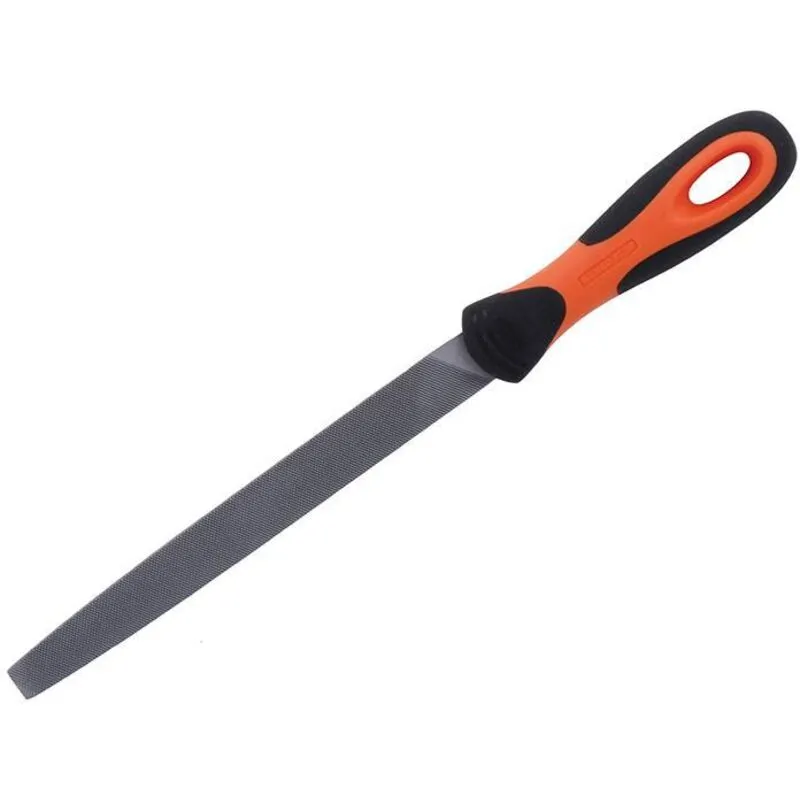 Bahco 1-110-08-1-2 Handled Flat Bastard File 200mm (8in)