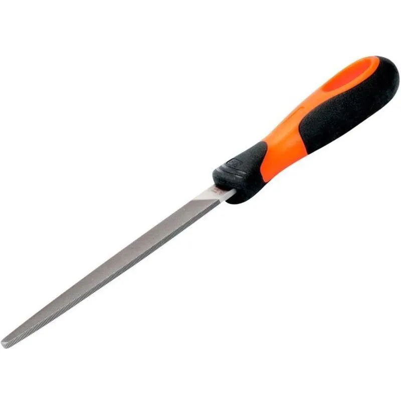 Bahco 1-110-08-2-2 Handled Flat Second Cut File 200mm (8in)
