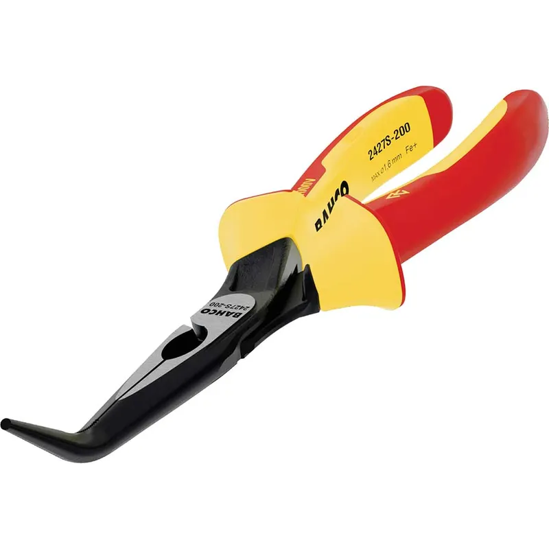 Bahco 2427S Ergo Insulated Bent Nose Pliers 160mm