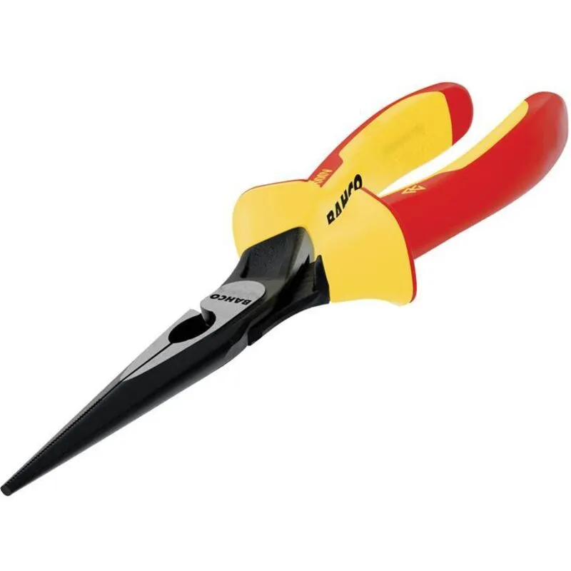 Bahco 2430 S-160 2430S Ergo™ Insulated Long Nose Pliers 160mm (6.1...