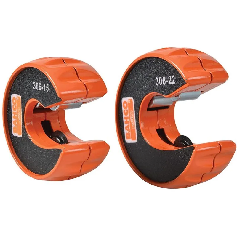Bahco 306-Pack 306 Pipe Slice Twin Pack 15mm & 22mm