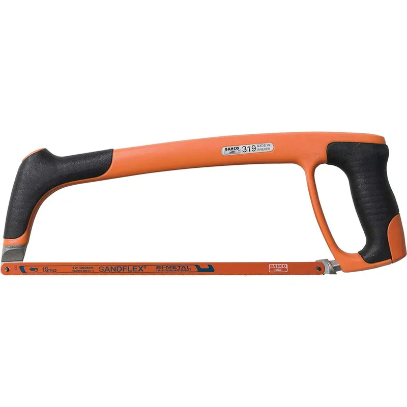 Bahco 319 Hacksaw Frame in Orange Orange