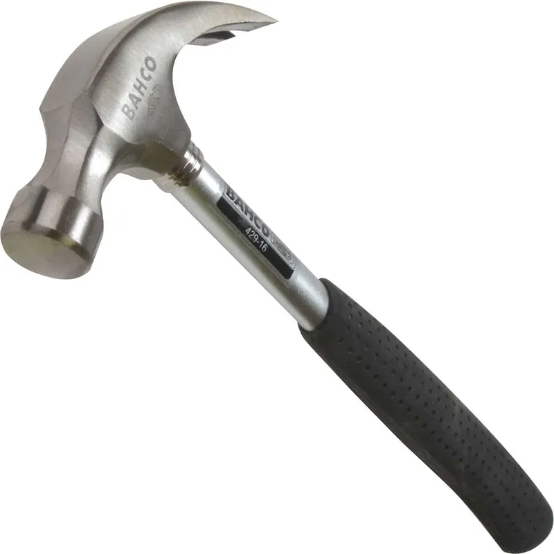 Bahco 429-16 Claw Hammer Steel Handle 450g