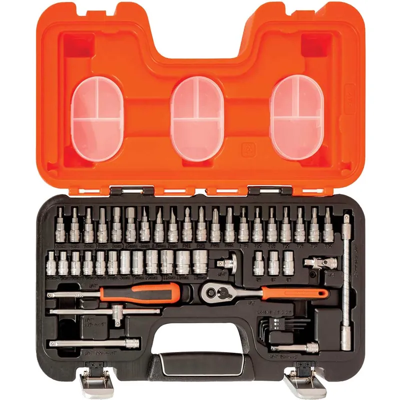 Bahco S460 Socket Set of 46 Metric 1/4in Drive
