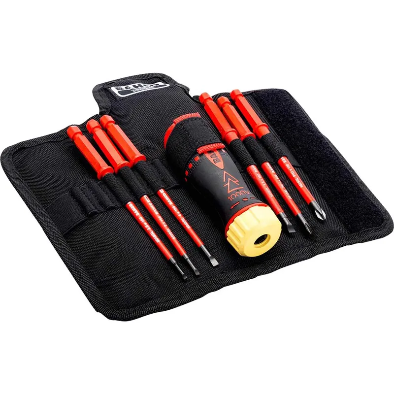 Bahco 808061 Ratchet Screwdriver Set, 6 Piece PH