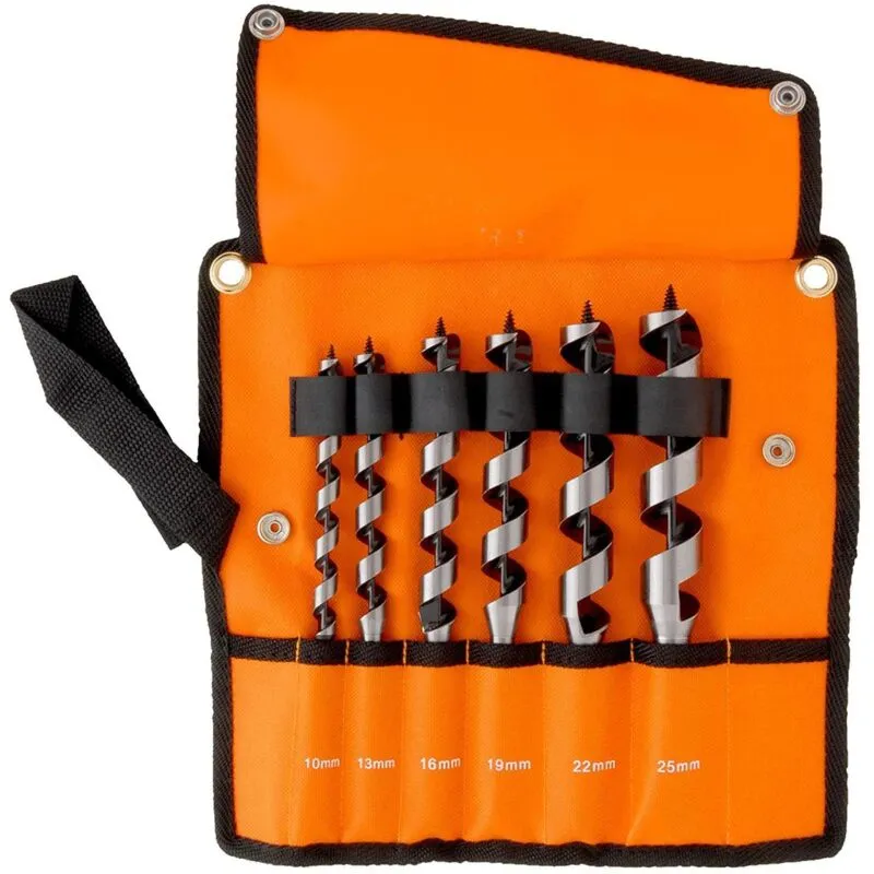 Bahco - 9526S6 6pc Combination Wood Auger Bit Set 10-25mm 9526
