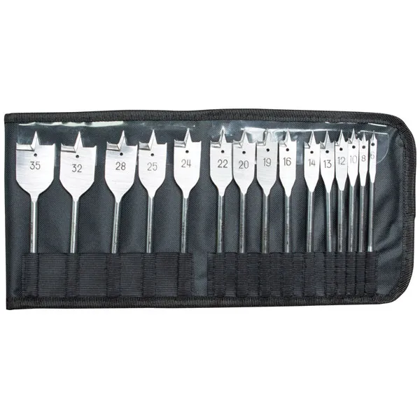 9629 Series Flat Bit Set, 8 Piece BAH9629SET8 - Bahco