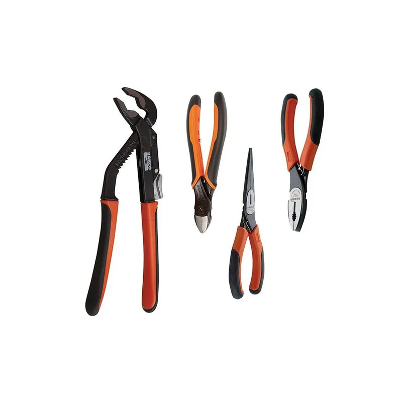 Bahco 4 Piece Ergo Handle Plier Set