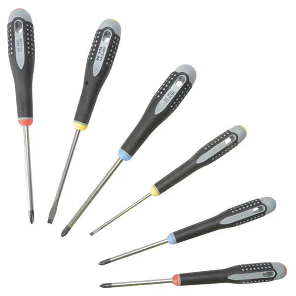 BE-9886 ergo™ Screwdriver Set, 6 Piece BAH9886 - Bahco