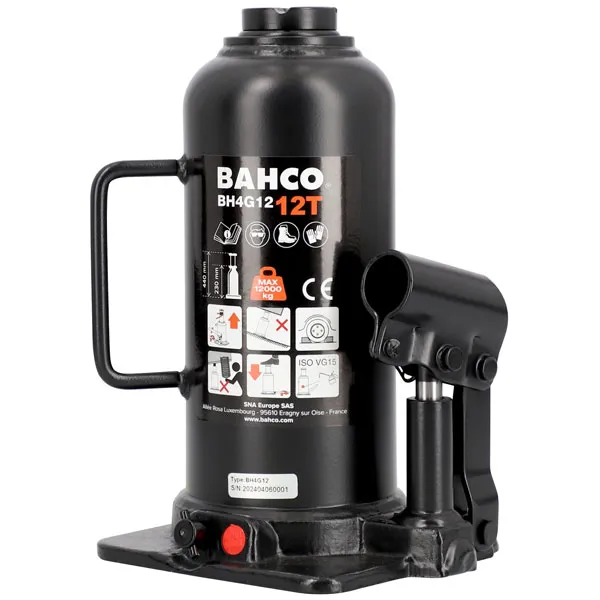 Bahco BH4G Hydraulic Bottle Jack 12 Tonne