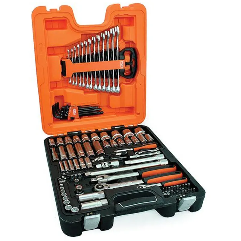 Bahco - S103 103 Piece Socket Set (1/4" & 1/2" Drive) - 103 Piece