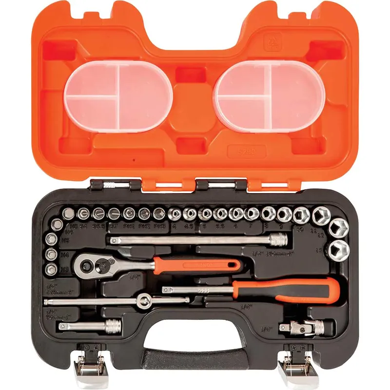 Bahco S290 29 Piece 1/4" Drive Socket and Socket Bit Set 1/4"