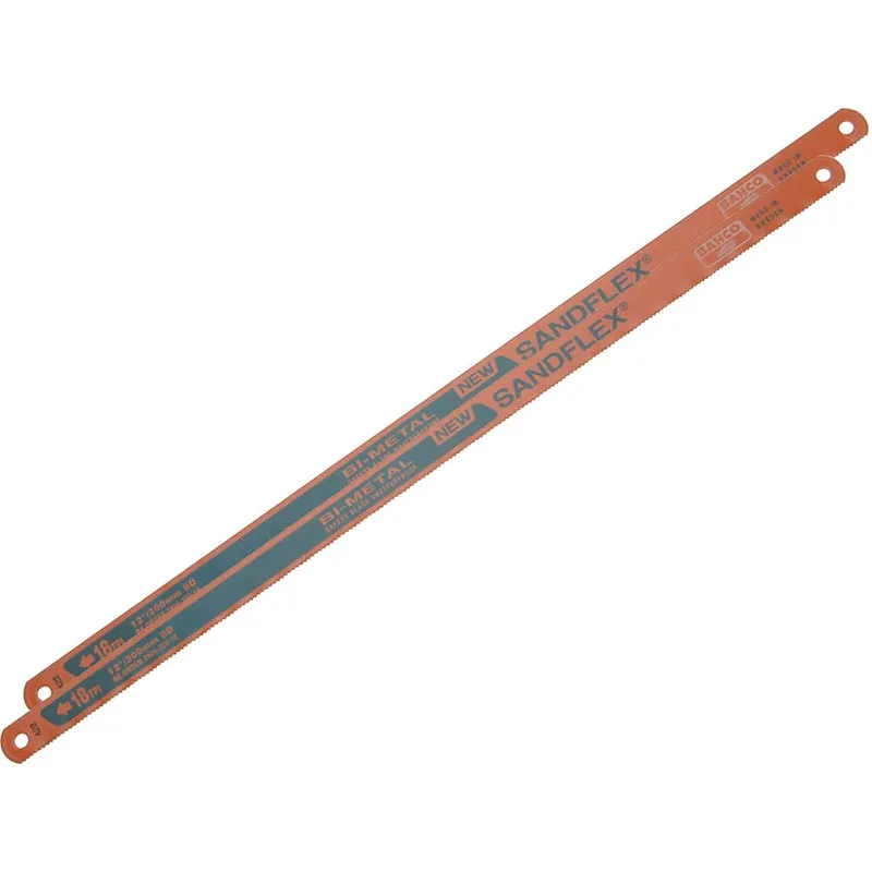 Bahco 3906-300-18-2P 3906 Sandflex Hacksaw Blades 300mm (12in) x 1...