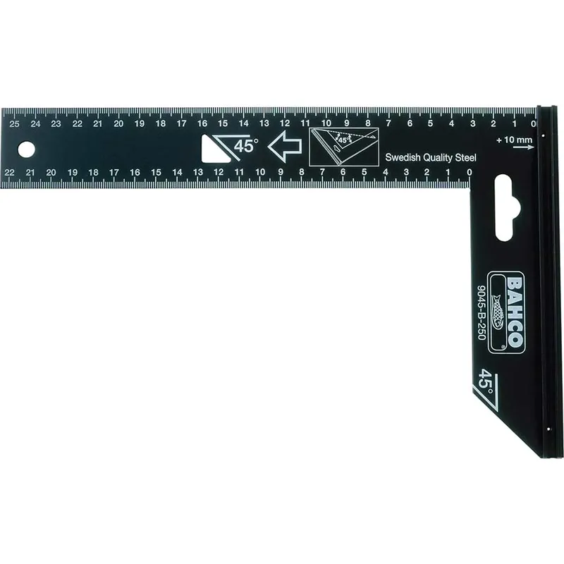 9045-B-300 Try Square 300mm (12in) BAH9045B300 - Bahco