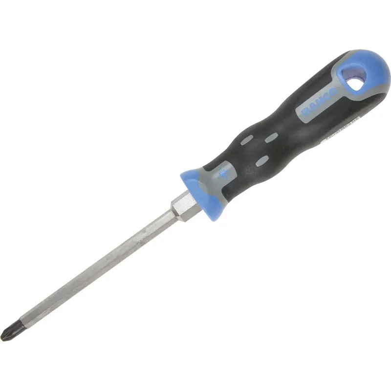 Bahco 025.002.125 Tekno+ Screwdriver Pozidriv Tip PZ2 x 125mm Hex ...