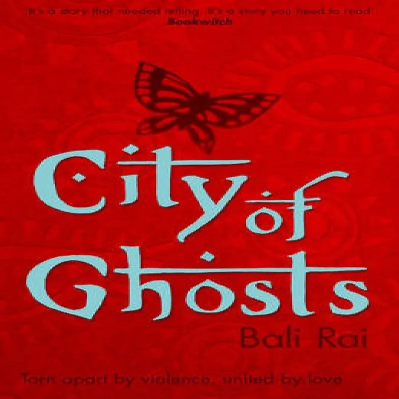 Bali Rai City of Ghosts Paperback Book Multicolor